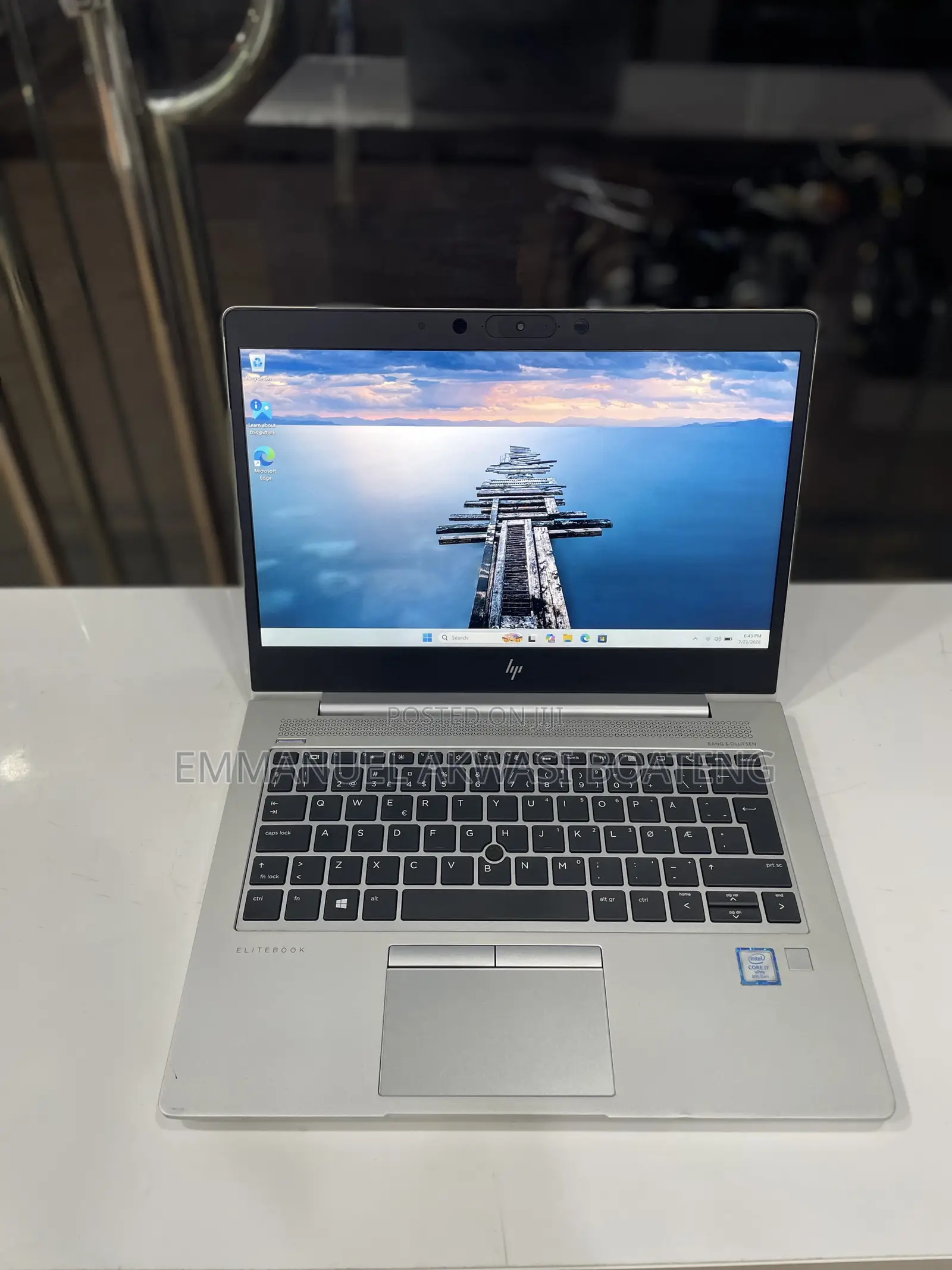 New Laptop HP EliteBook 830 G6 16GB Intel Core i7 SSD 512GB