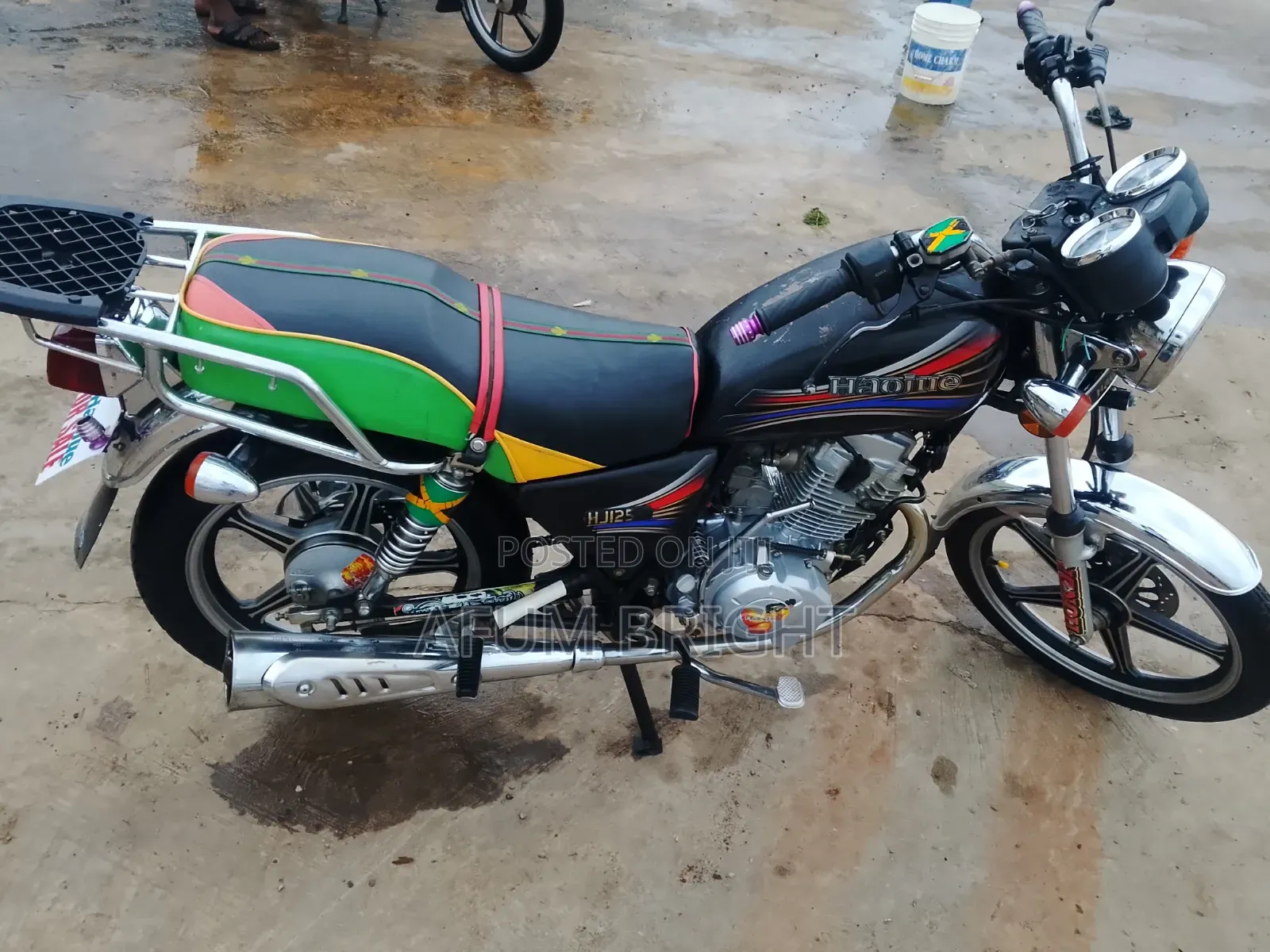 Haojue HJ125-8K 2025 Black