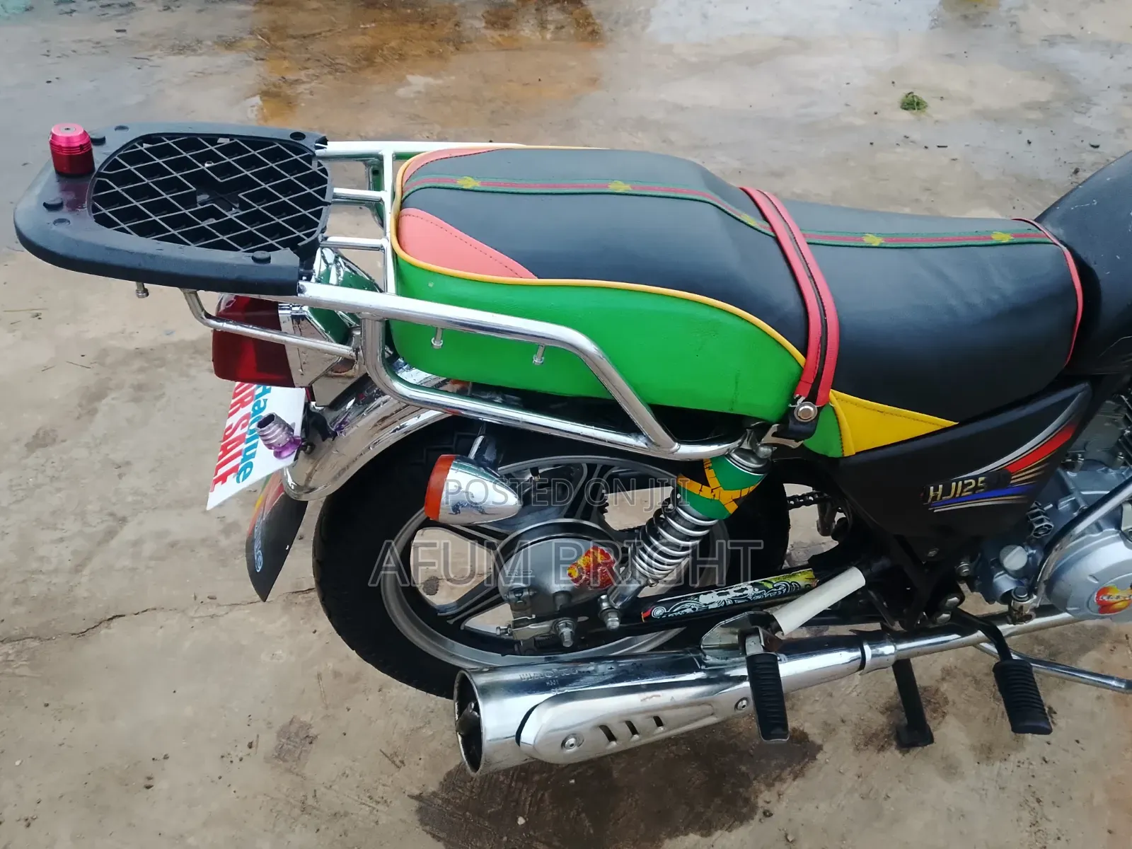 Haojue HJ125-8K 2025 Black