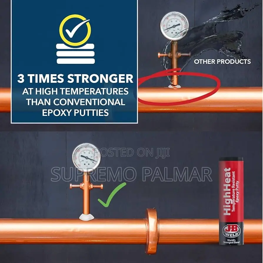 Highheat Epoxy Putty–Temperature Metal Repair Filler for Engine Blocks