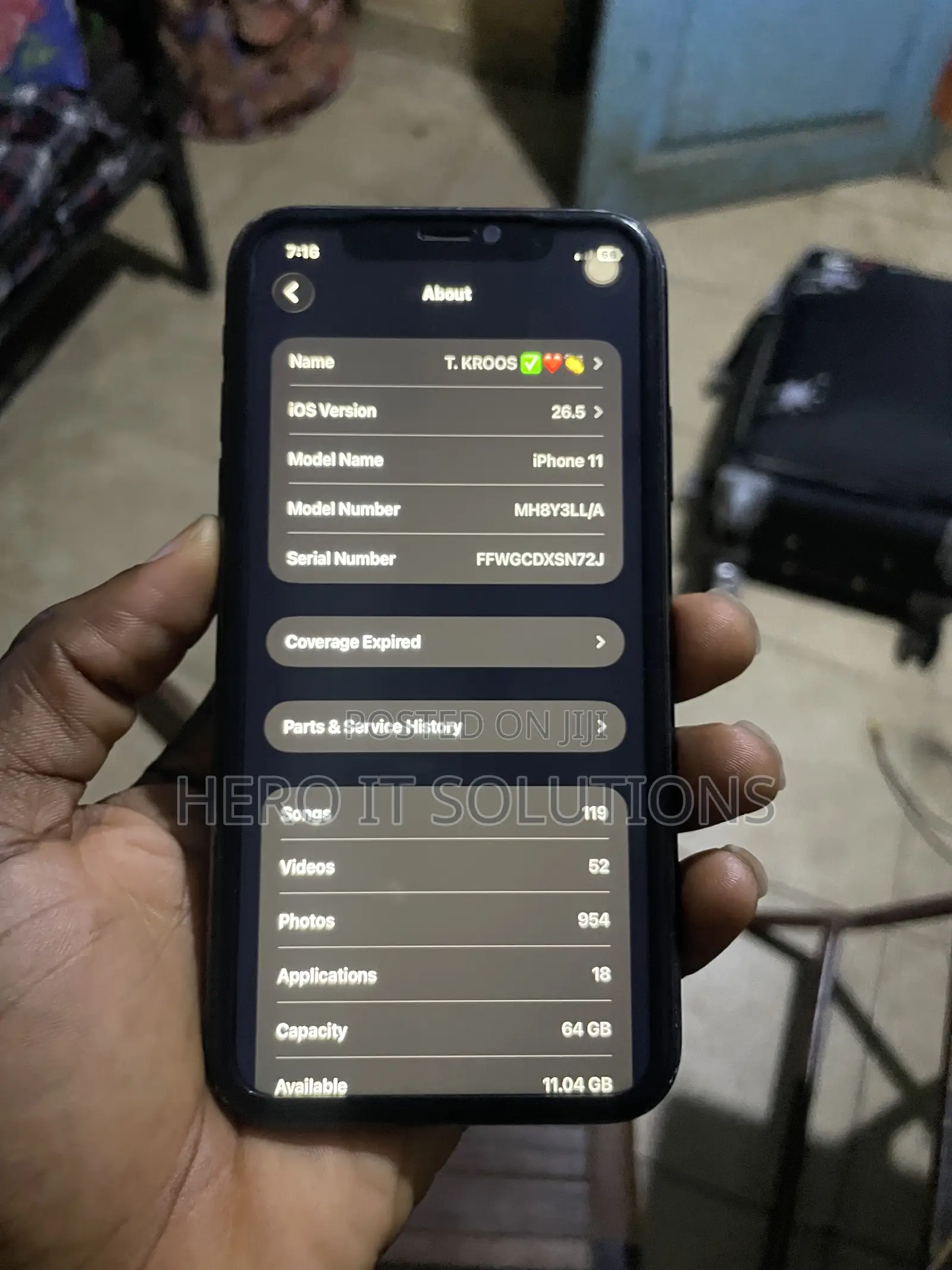 Apple iPhone 11 64 GB Black