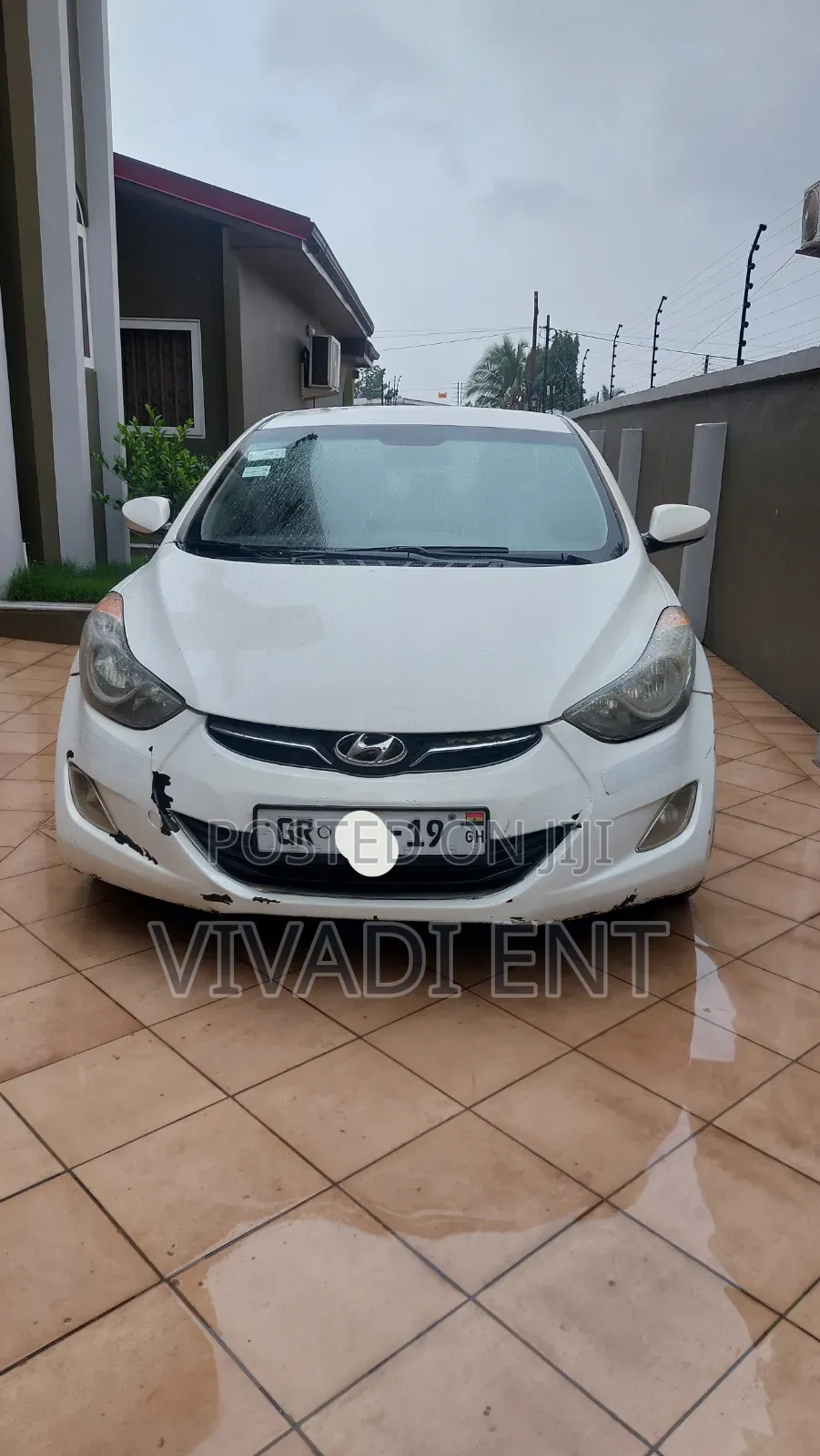 Hyundai Elantra 2013 White