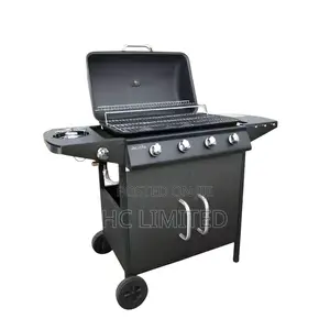 DECAKILA Gas BBQ Grill - 4 Burners - KMGS006B