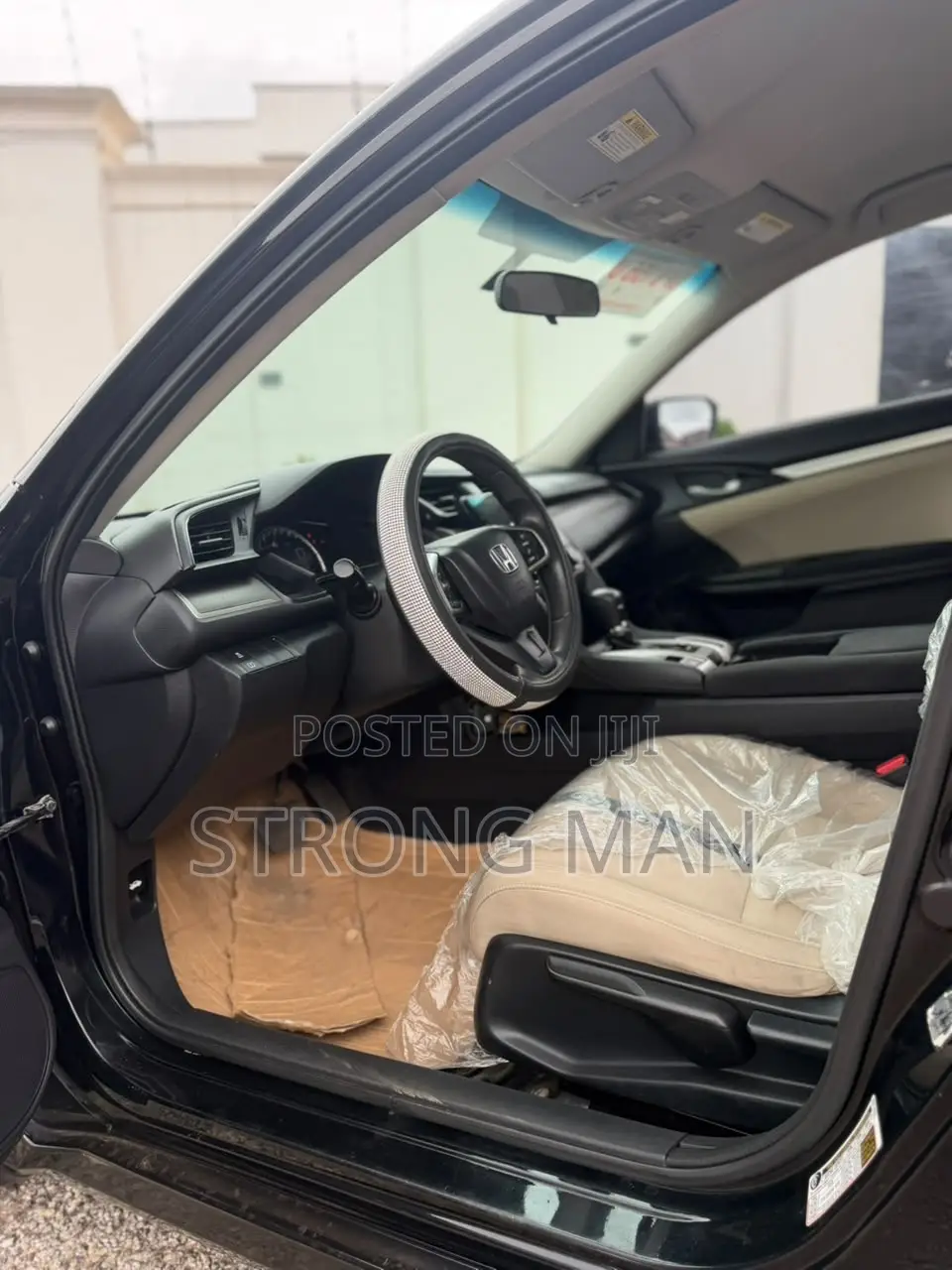 Honda Civic LX 2dr Coupe (2.0L 4cyl) 2016 Black