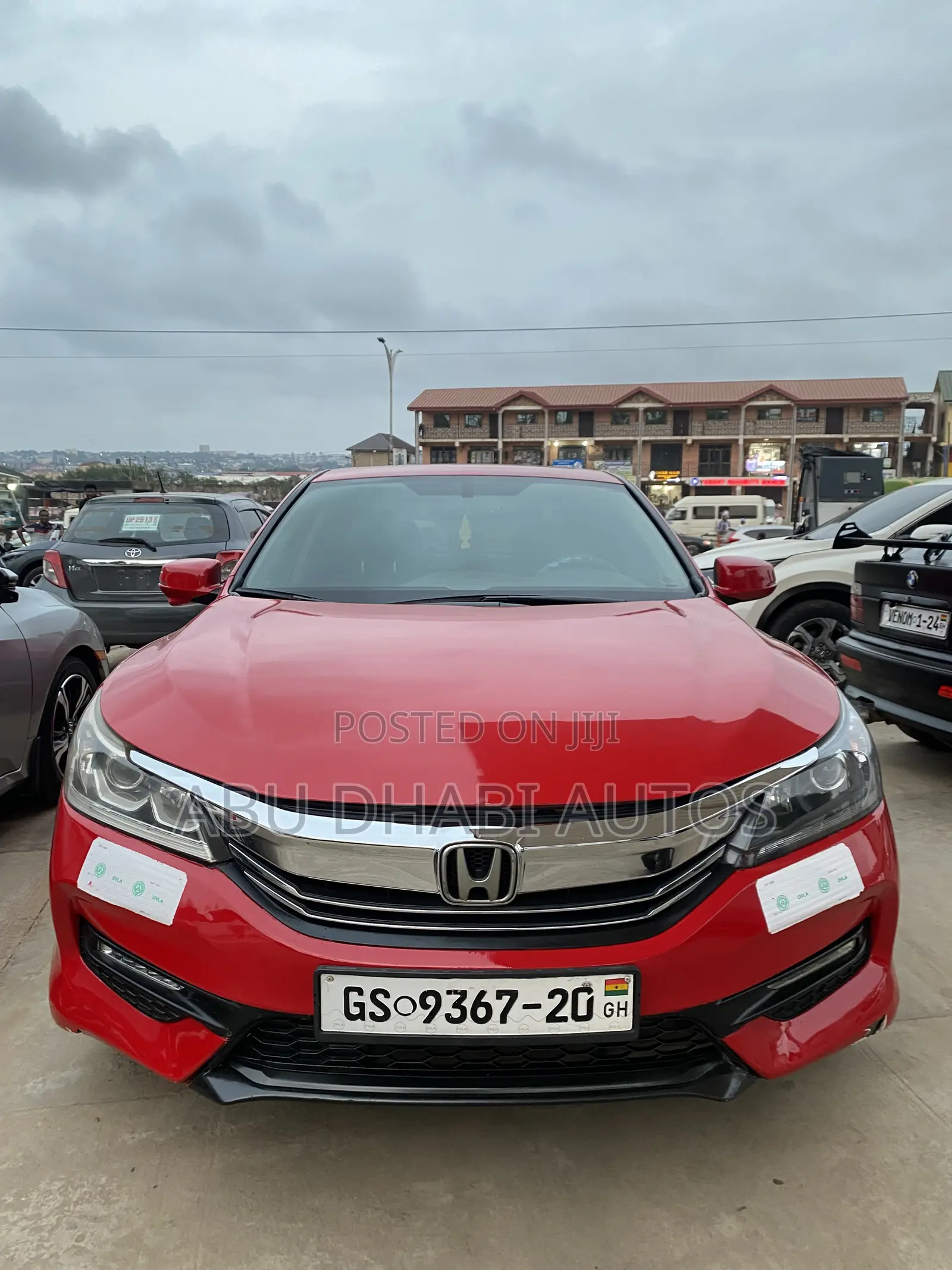 Honda Accord Sport 4dr Sedan FWD (2.4L 4cyl 2A) 2017 Red