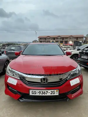 Honda Accord Sport 4dr Sedan FWD (2.4L 4cyl 2A) 2017 Red