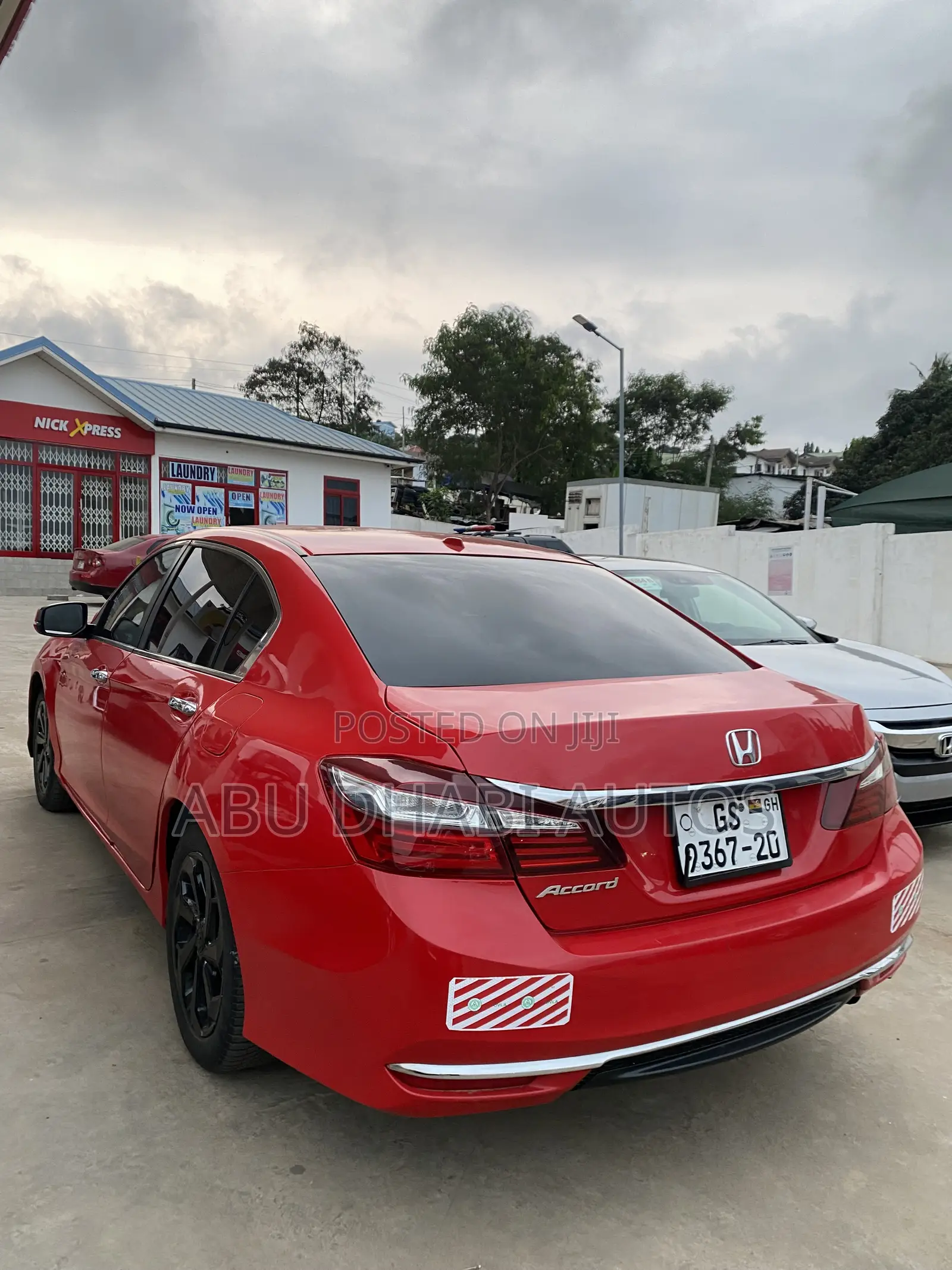 Honda Accord Sport 4dr Sedan FWD (2.4L 4cyl 2A) 2017 Red