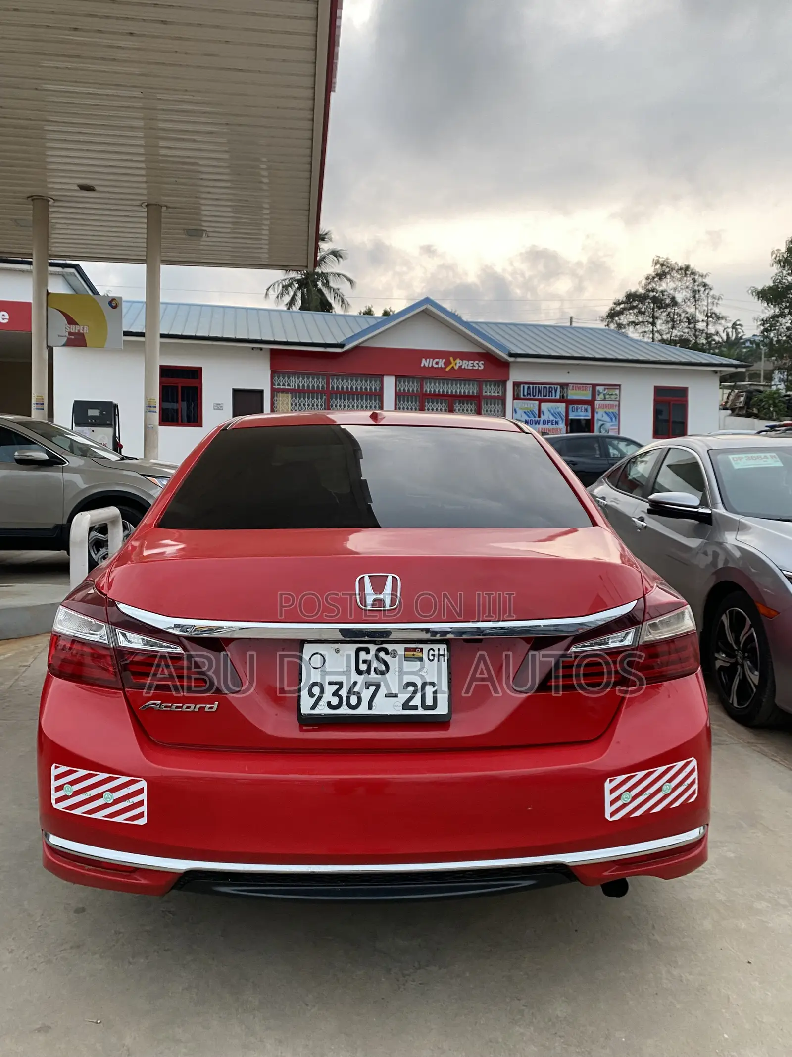 Honda Accord Sport 4dr Sedan FWD (2.4L 4cyl 2A) 2017 Red