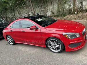 Mercedes-Benz CLA-Class CLA 250 4MATIC Sedan 2015 Red
