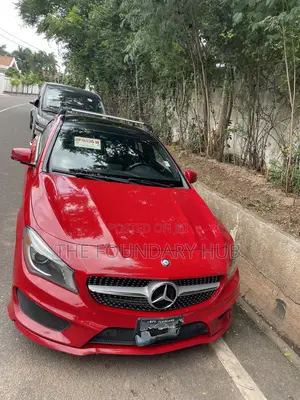 Mercedes-Benz CLA-Class CLA 250 4MATIC Sedan 2015 Red