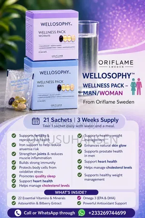 Food Supplement Man Woman (WELLNESS PACK)