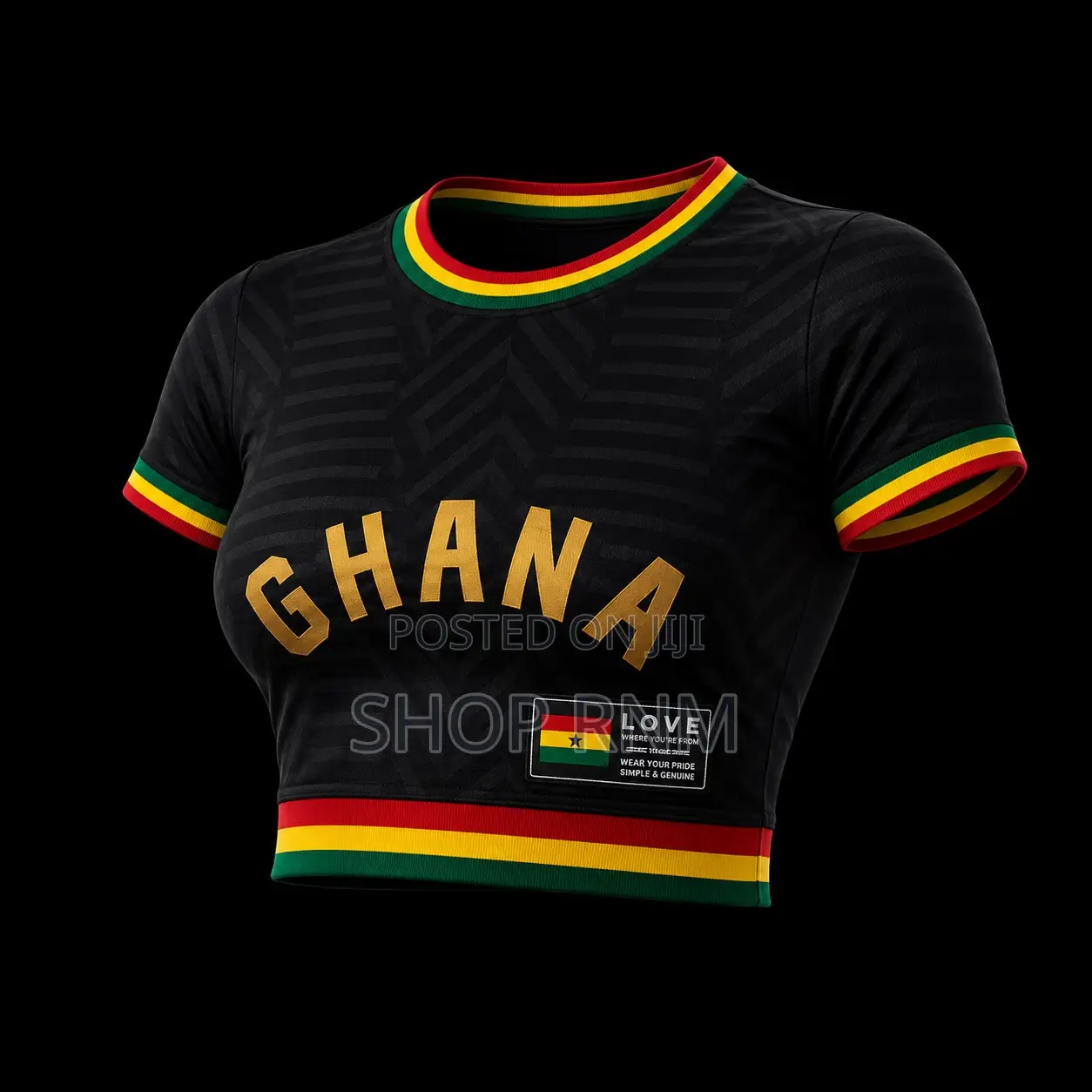 Ladies Ghana Crop Top