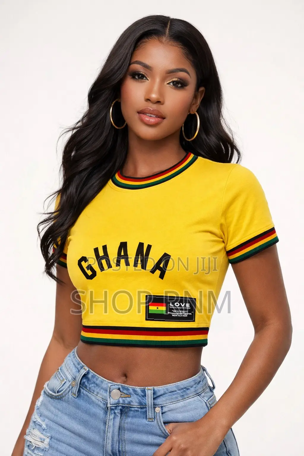 Ladies Ghana Crop Top