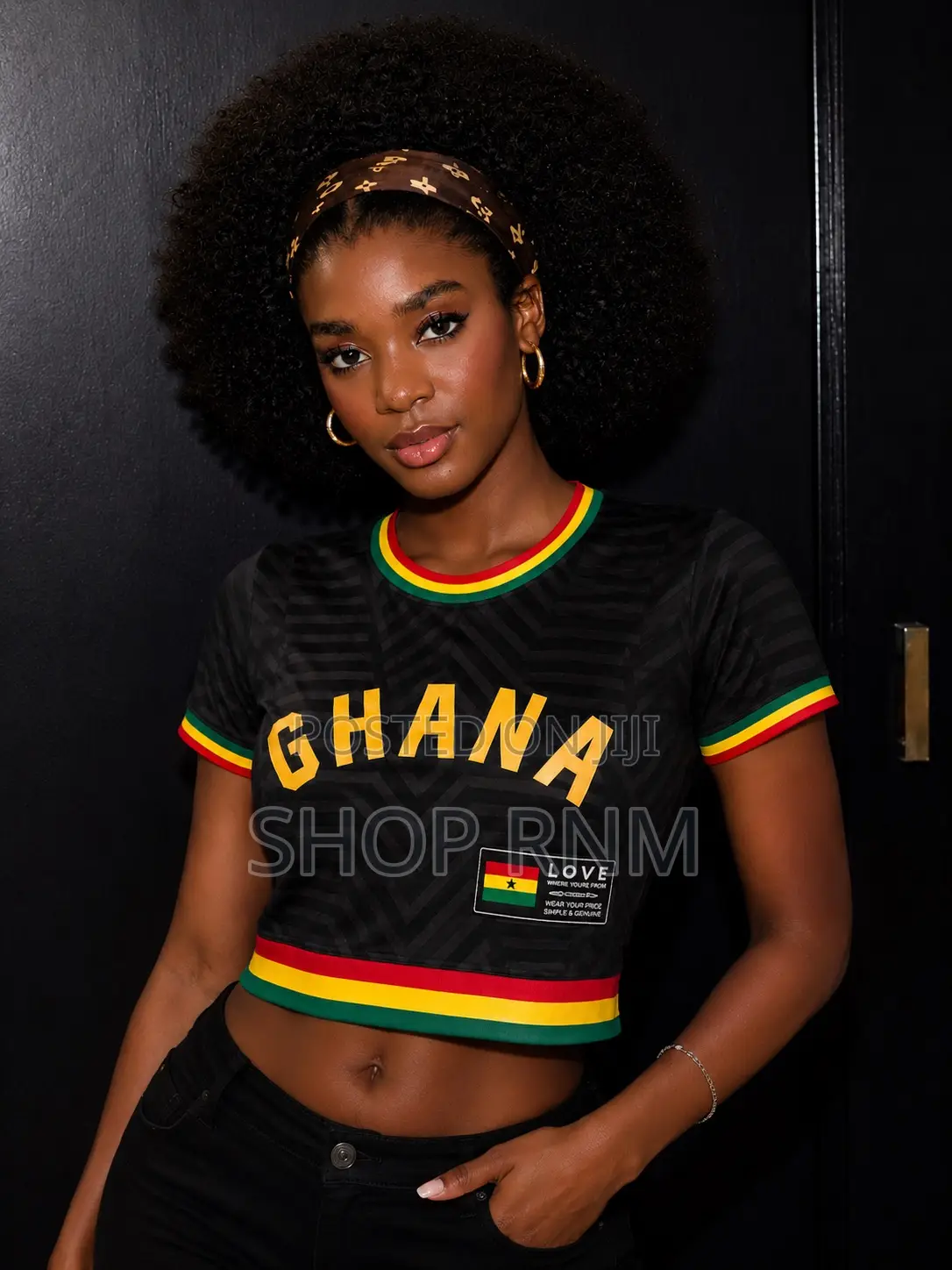 Ladies Ghana Crop Top