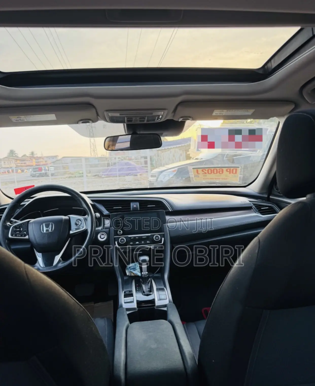 Honda Civic EX Sedan 2019 Gray