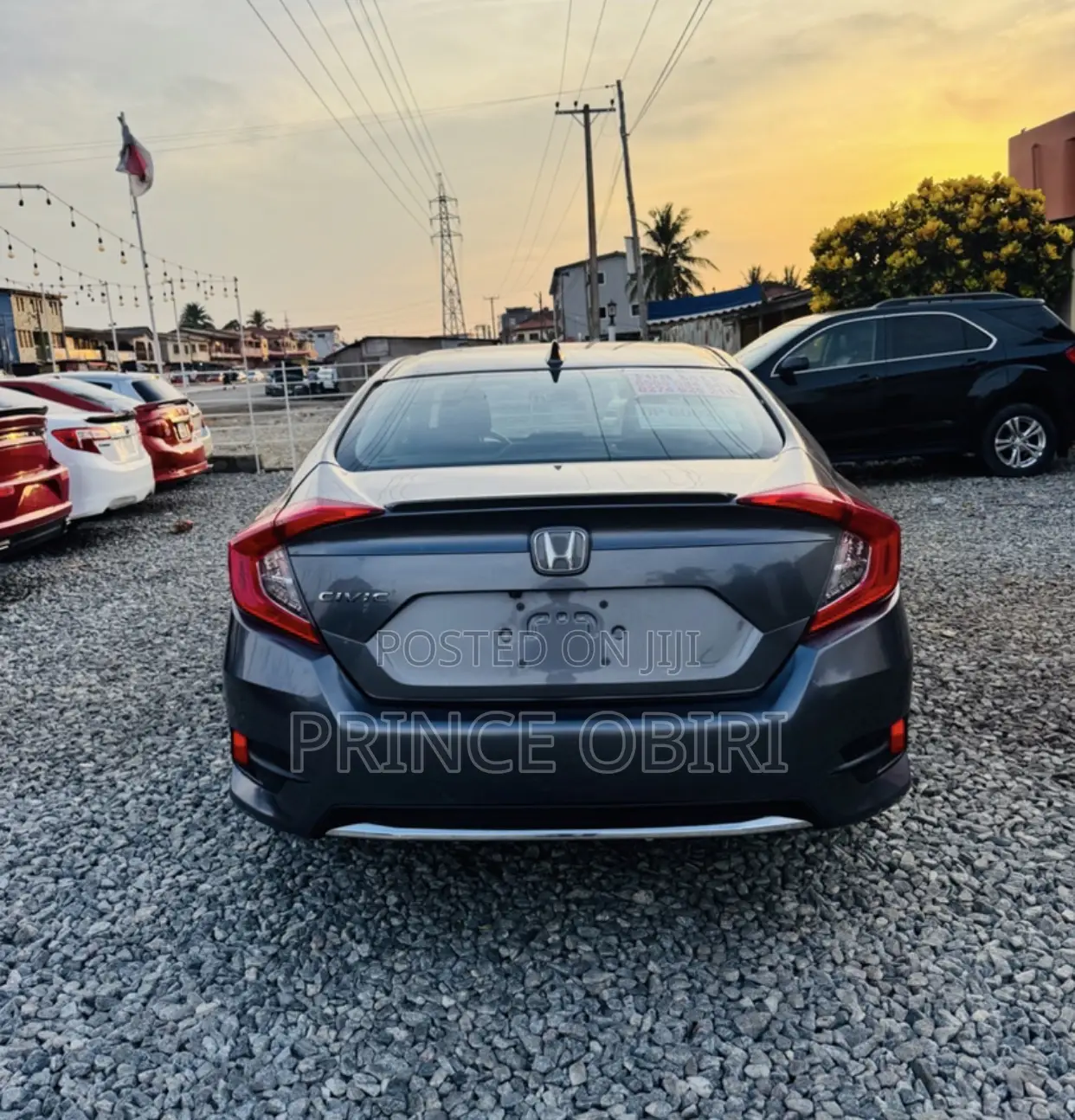 Honda Civic EX Sedan 2019 Gray