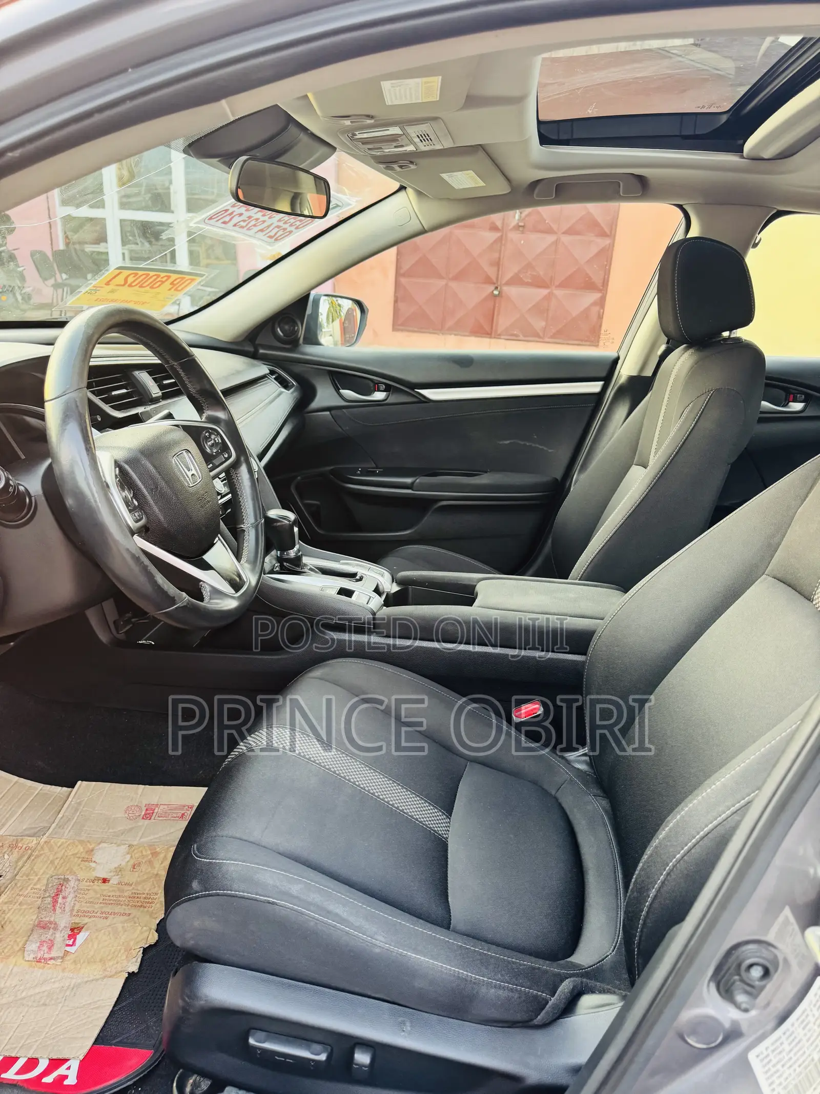 Honda Civic EX Sedan 2019 Gray