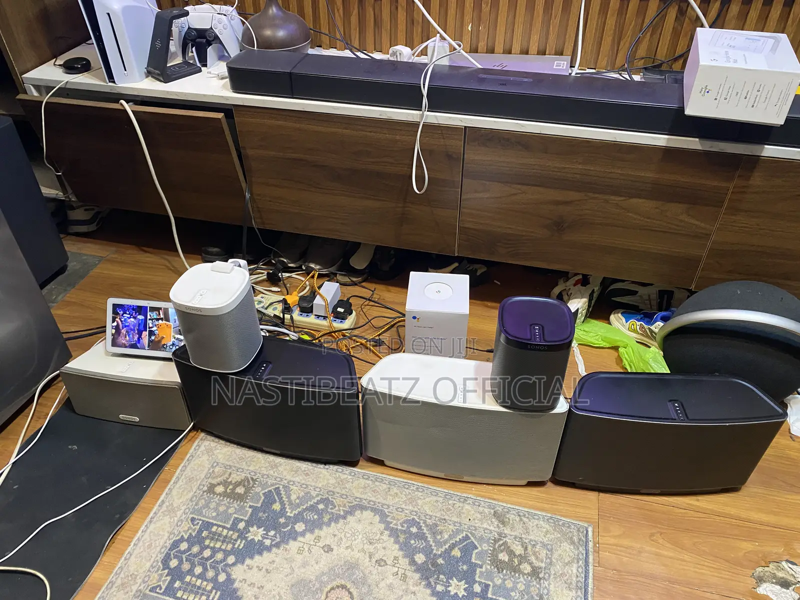 Lot of Many Sonos Speakers