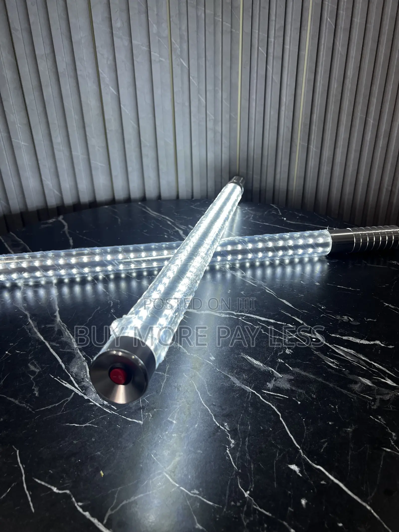 80cm LED Strobe Baton White
