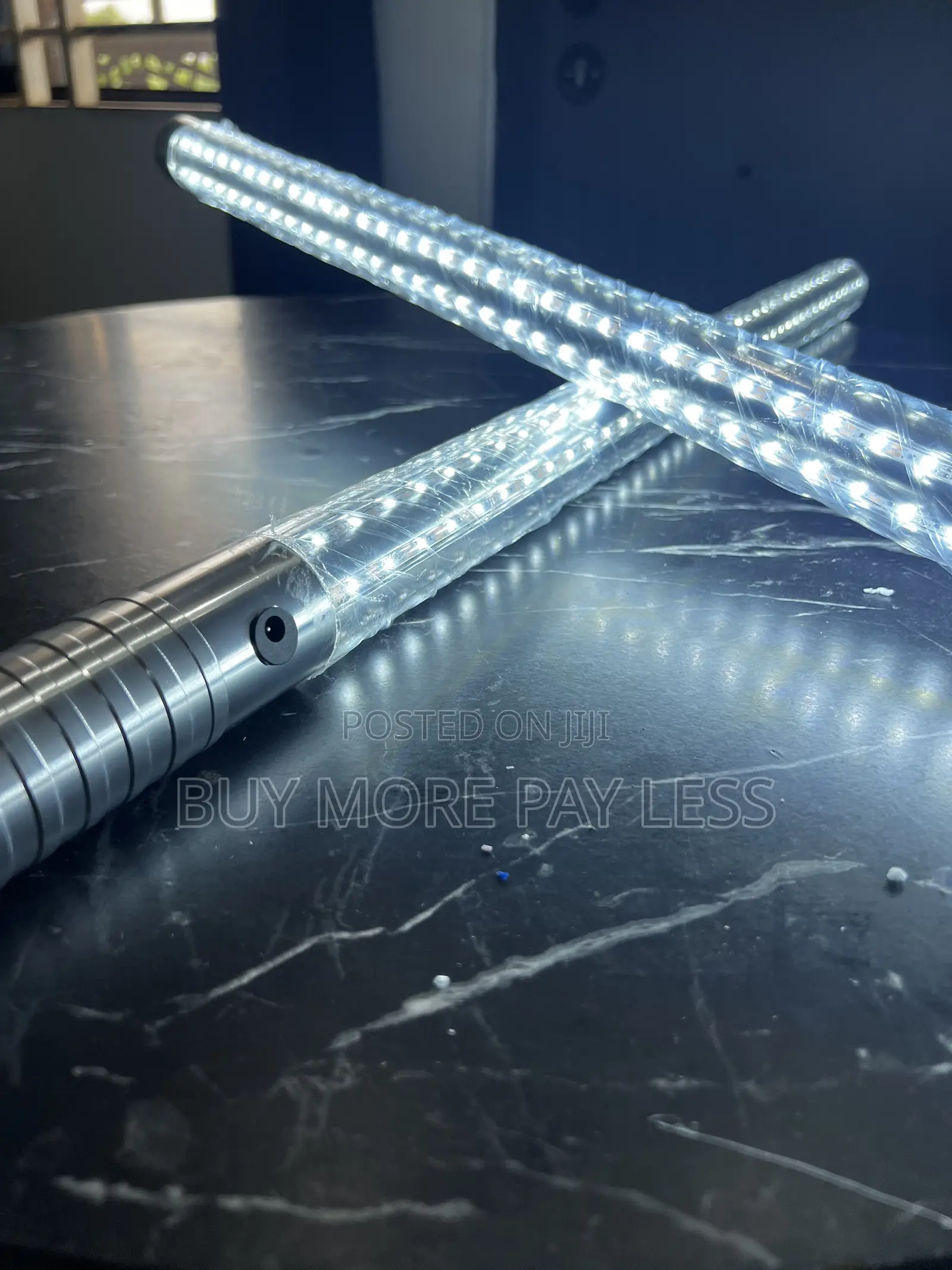 80cm LED Strobe Baton White