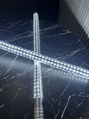 80cm LED Strobe Baton White