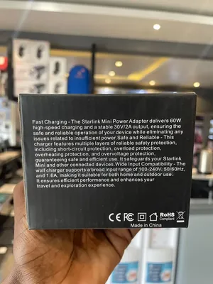 60W Power Supply for Starlink Mini