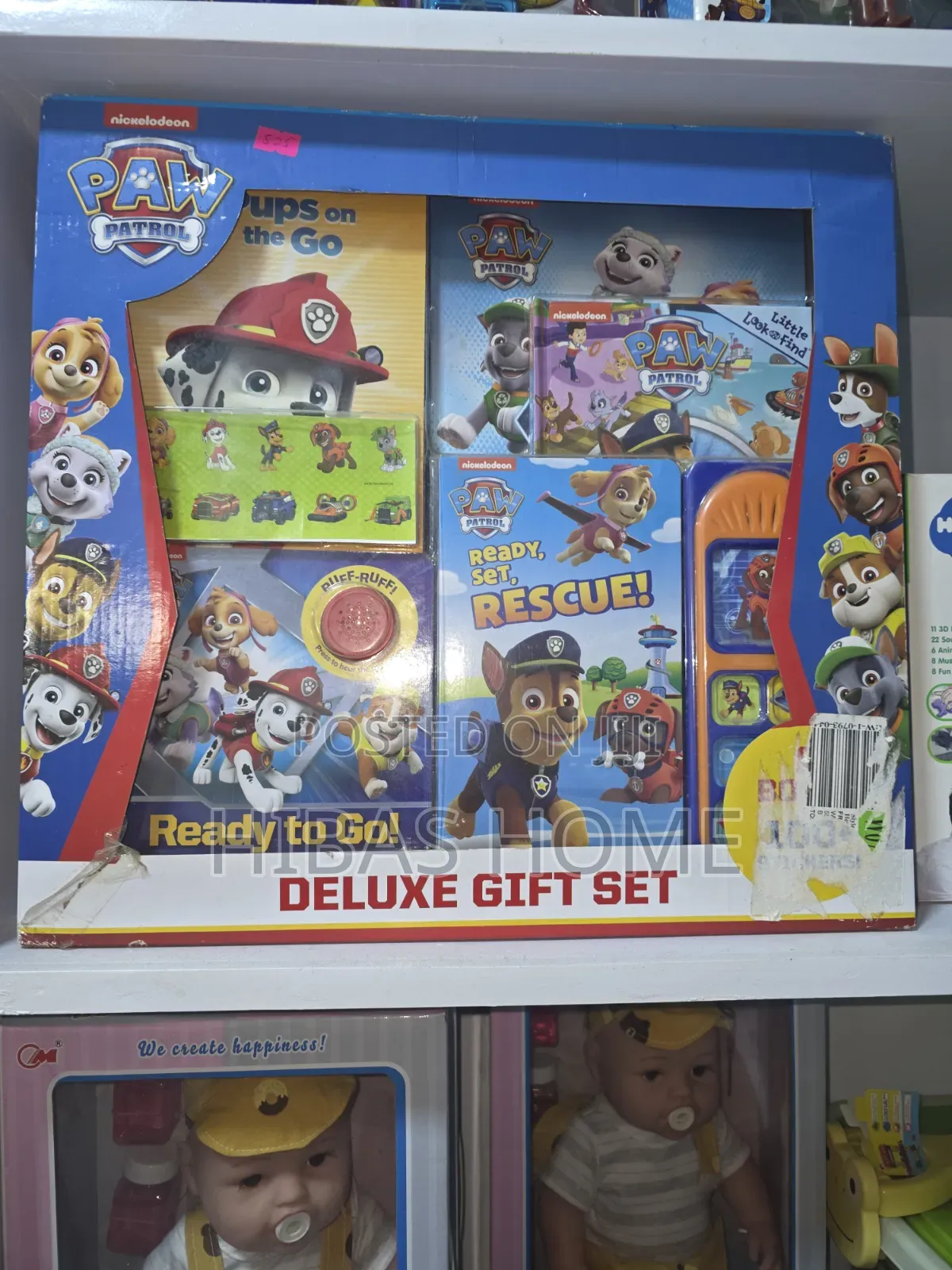 Paw Patrol Deluxe Gift Set With Misic and Sound