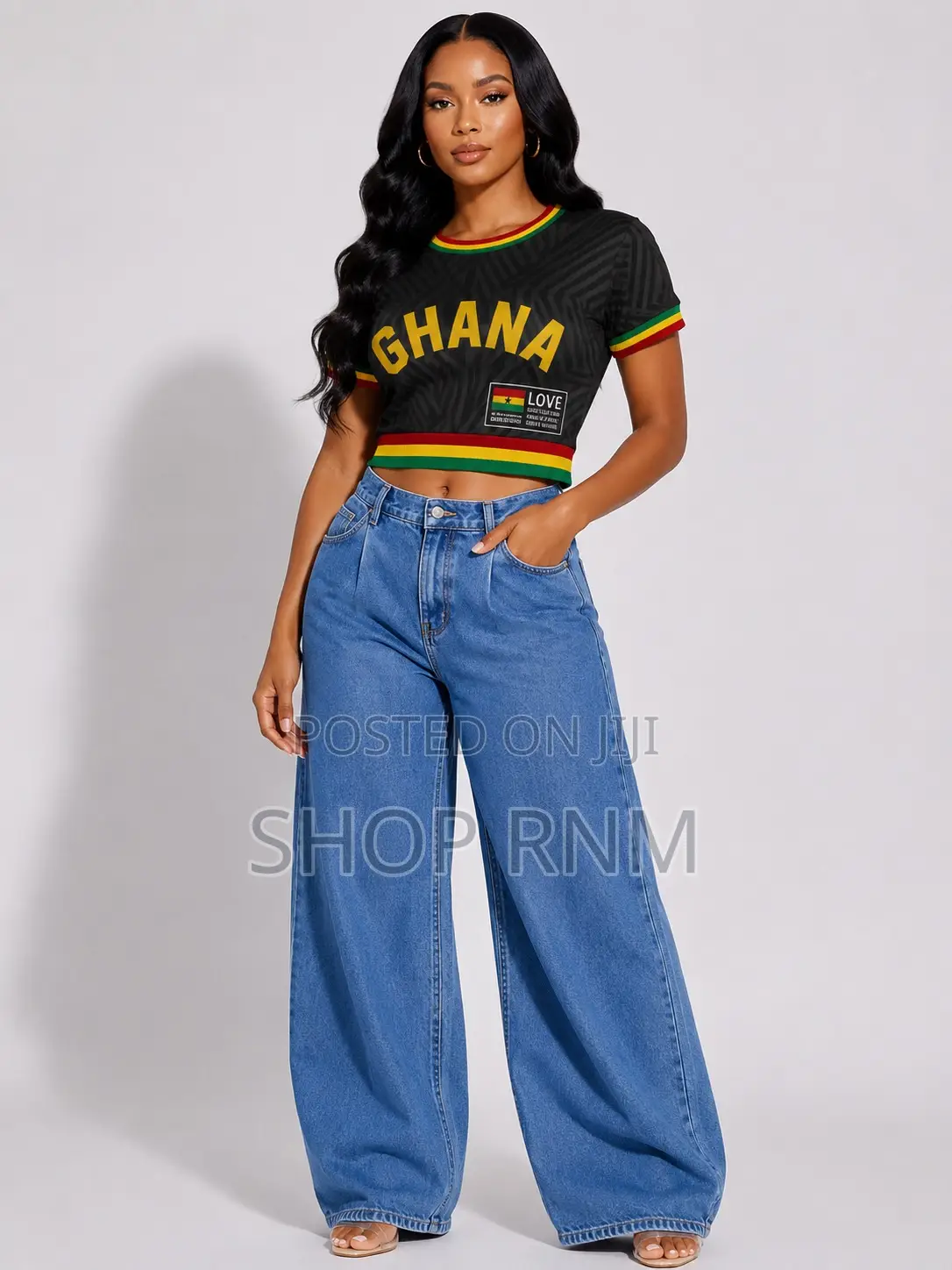 Ladies Ghana Crop Top