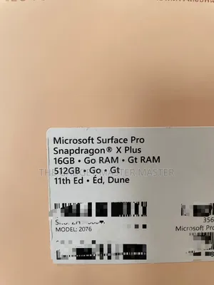 New Microsoft Surface Pro 16GB Qualcomm Snapdragon X Plus SSD 512GB