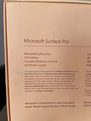 New Microsoft Surface Pro 16GB Qualcomm Snapdragon X Plus SSD 512GB