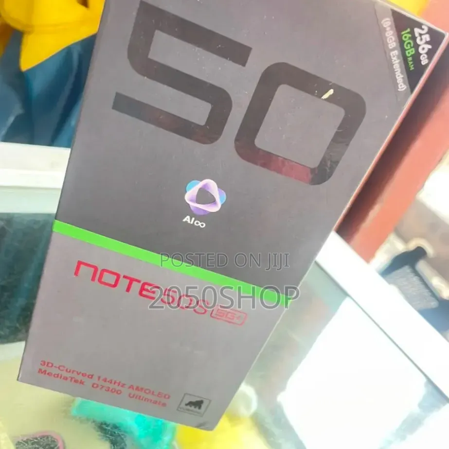 New Infinix Note 50s 256 GB Black
