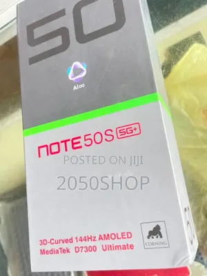 New Infinix Note 50s 256 GB Black