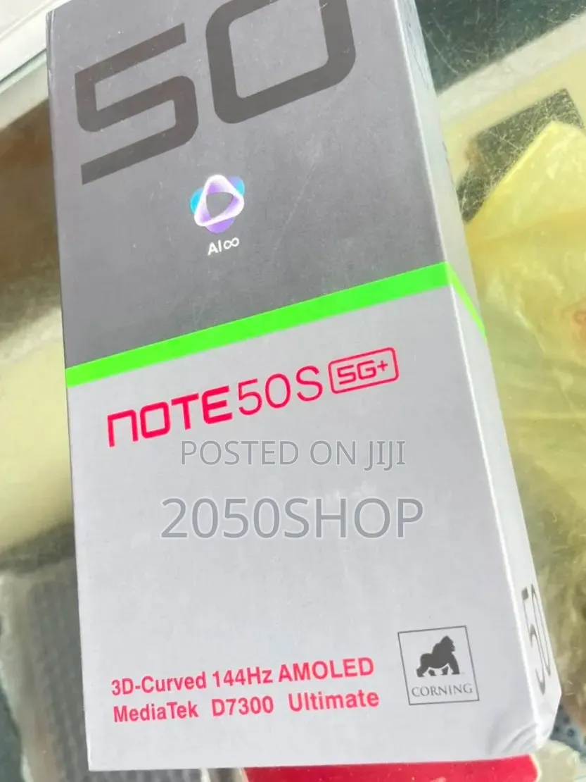 New Infinix Note 50s 256 GB Black