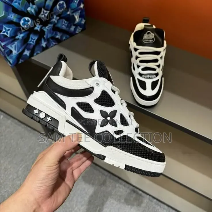 Louis Vuitton LV Skate Sneaker. Black and White