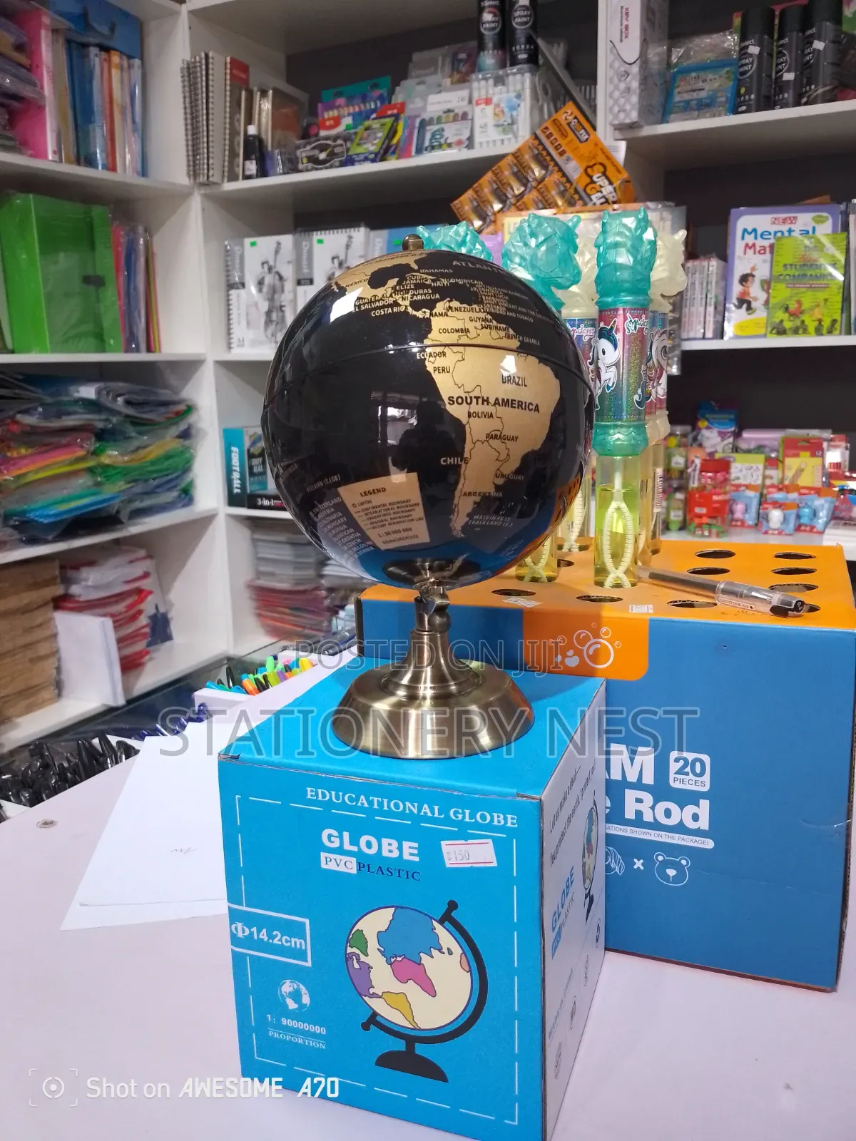 Metallic Globe