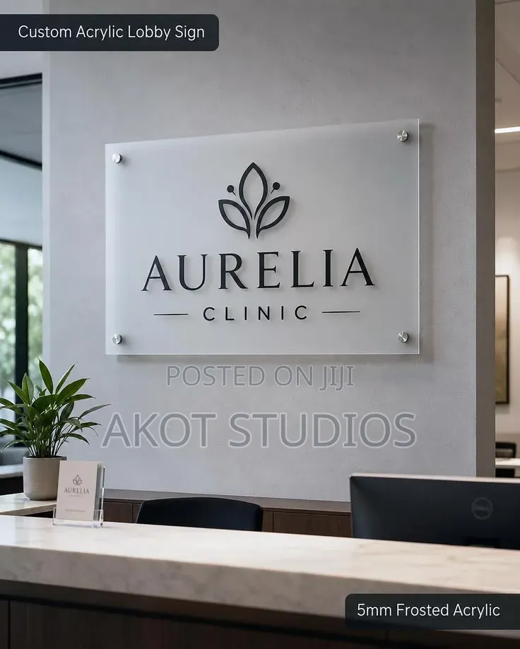 3D and 2D Signage