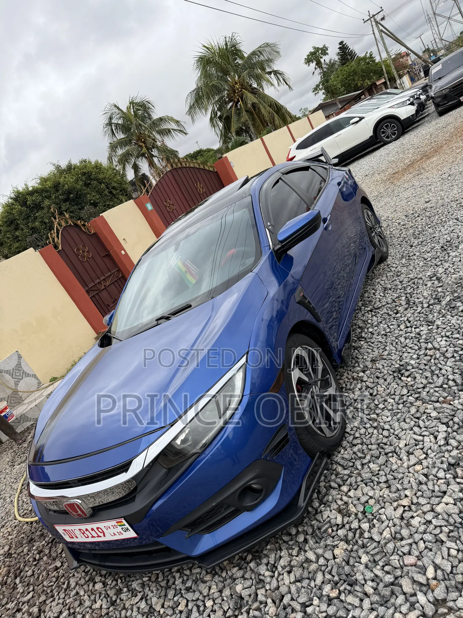 Honda Civic EX 4dr Hatchback (1.5L 4cyl) 2017 Blue