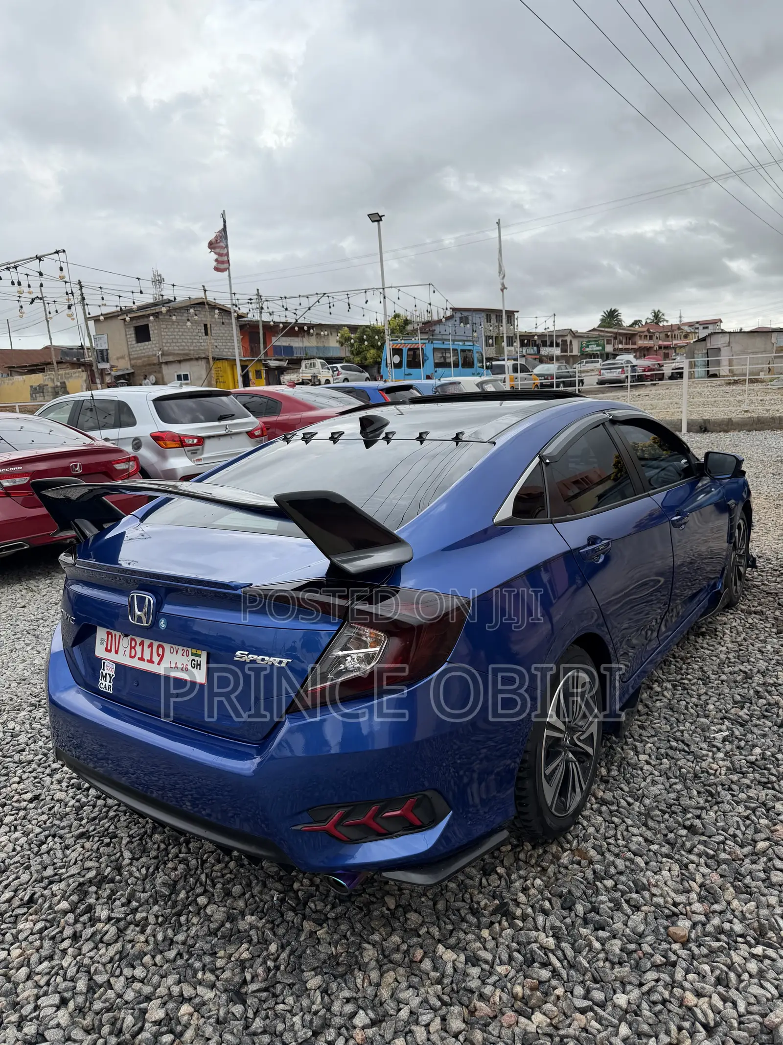 Honda Civic EX 4dr Hatchback (1.5L 4cyl) 2017 Blue