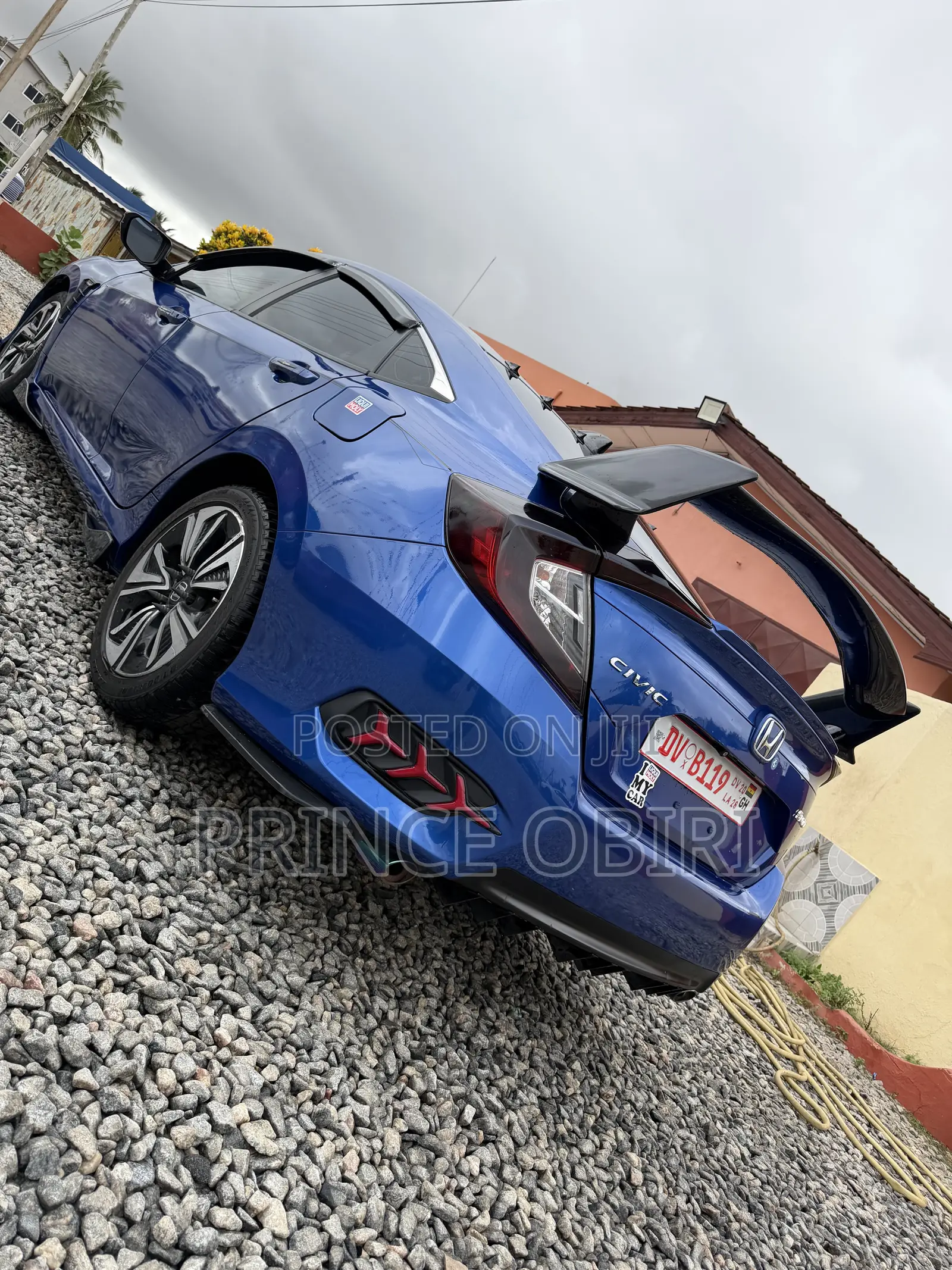 Honda Civic EX 4dr Hatchback (1.5L 4cyl) 2017 Blue