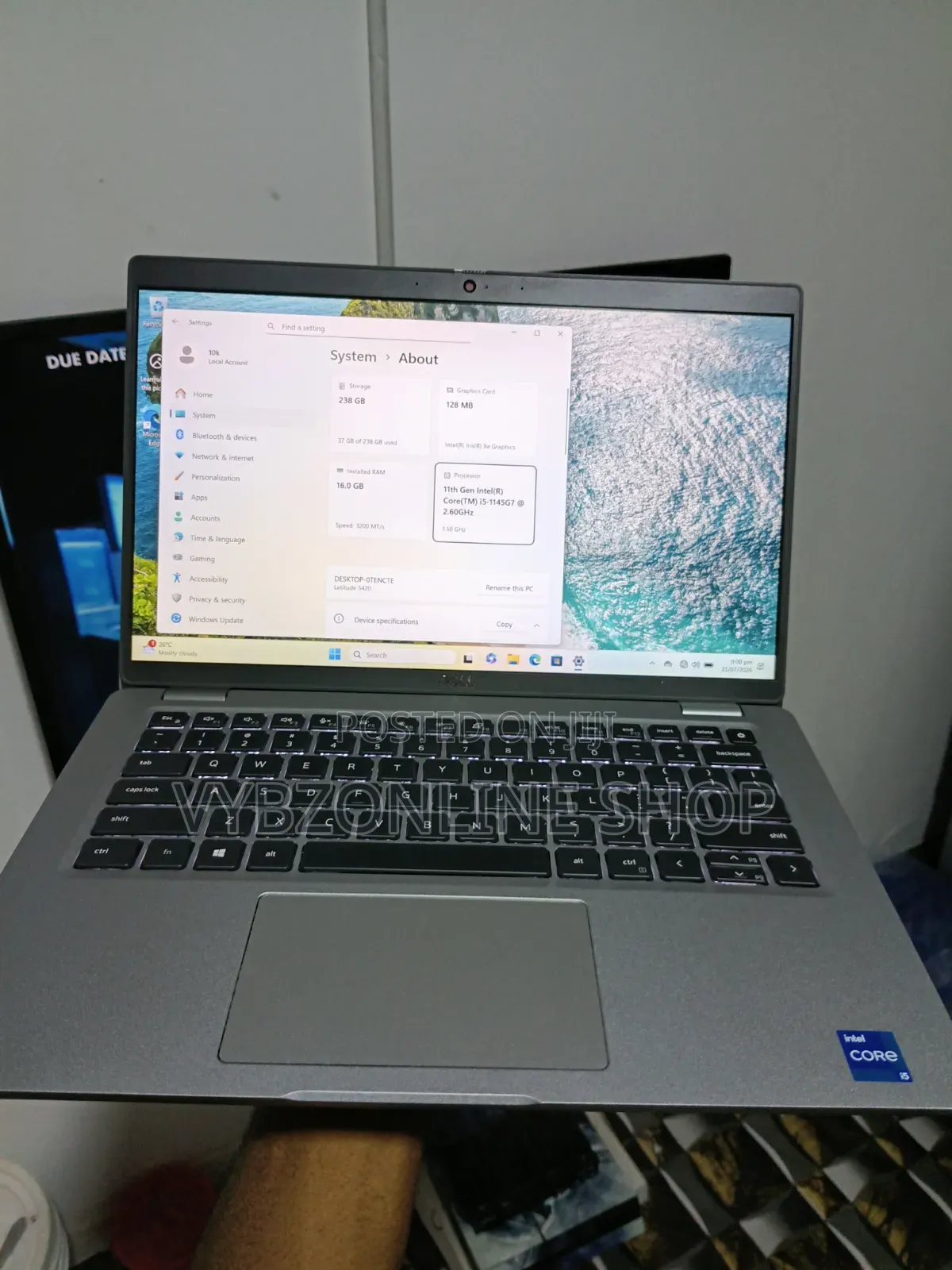 Laptop Dell Latitude 5420 16GB Intel Core i5 SSD 256GB