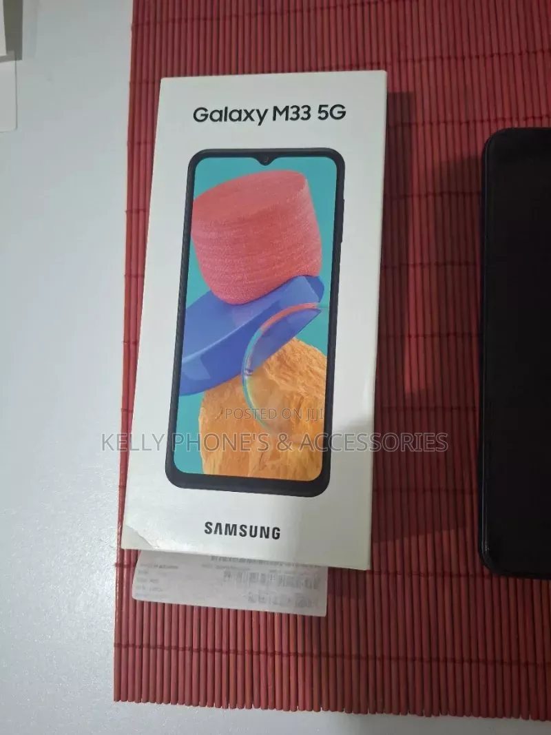 New Samsung Galaxy M33 128 GB Black