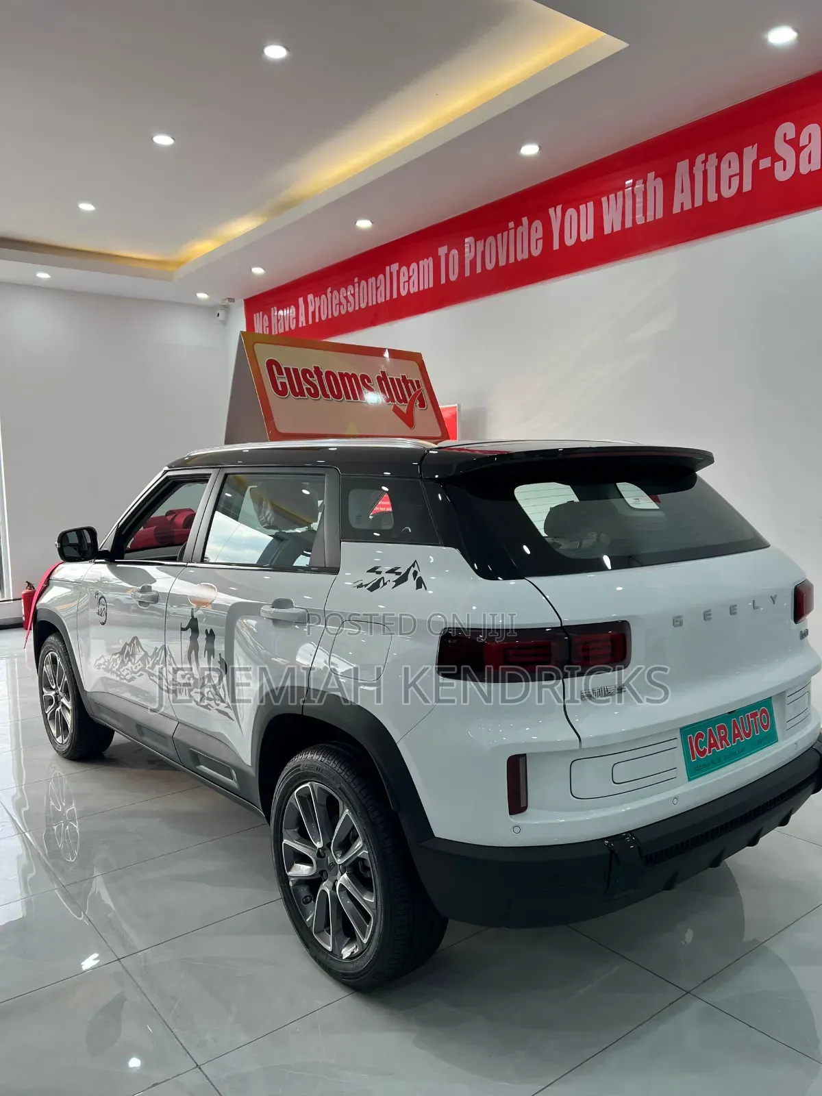 New Geely Coolray 2025 Gray