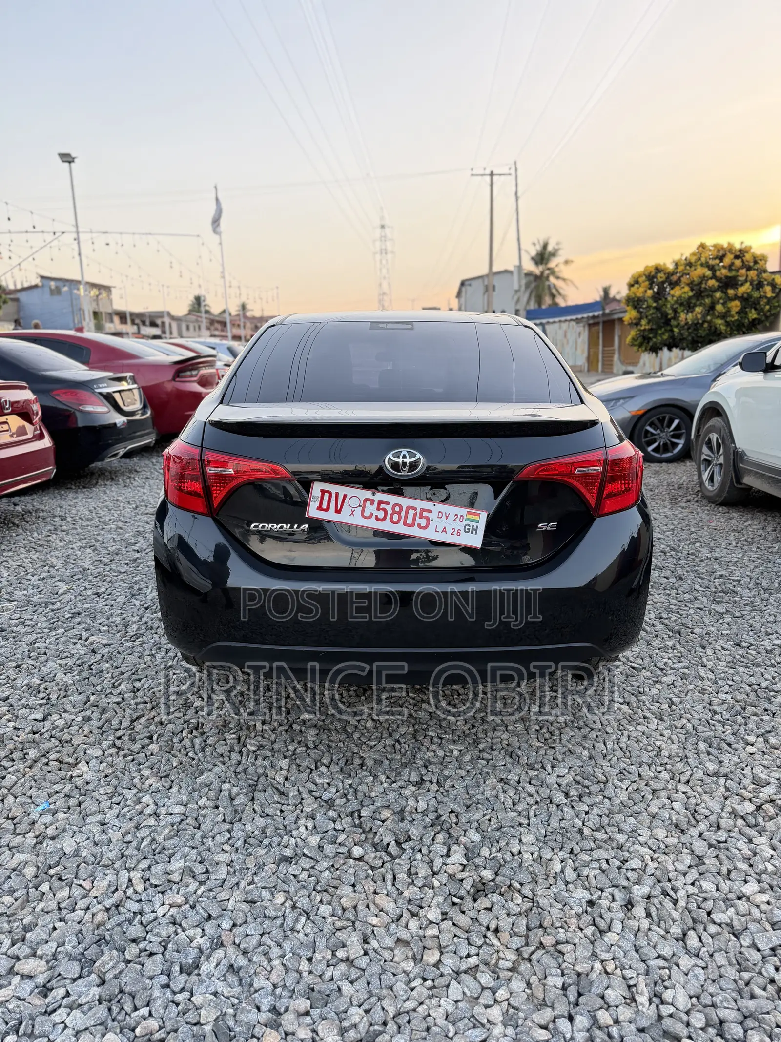 Toyota Corolla SE (1.8L 4cyl 2A) 2019 Black