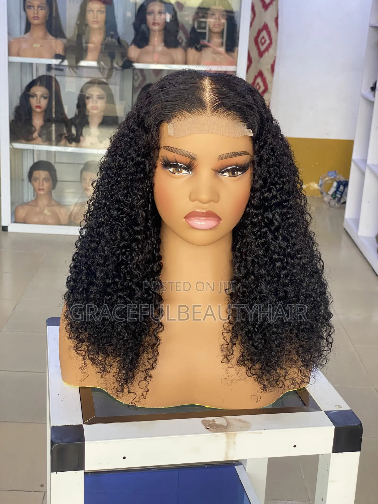 18 Inches Jerry Wet Curls  Human Hair