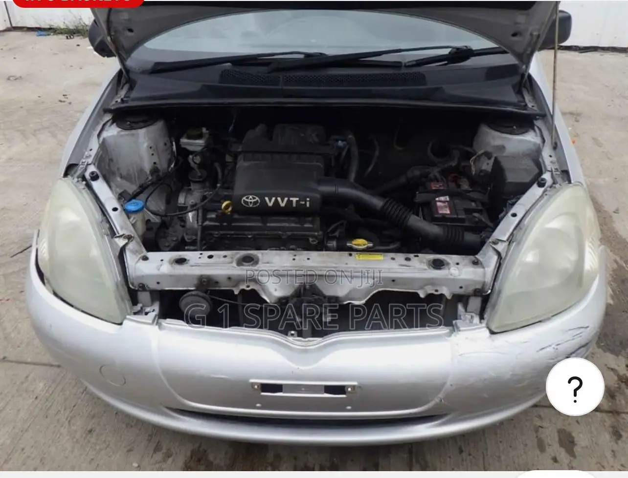 Toyota Vitz Engine 4 Plugs