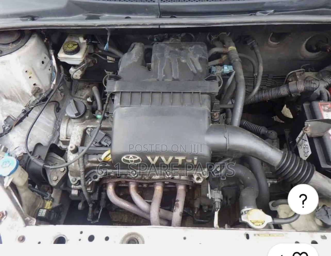 Toyota Vitz Engine 4 Plugs