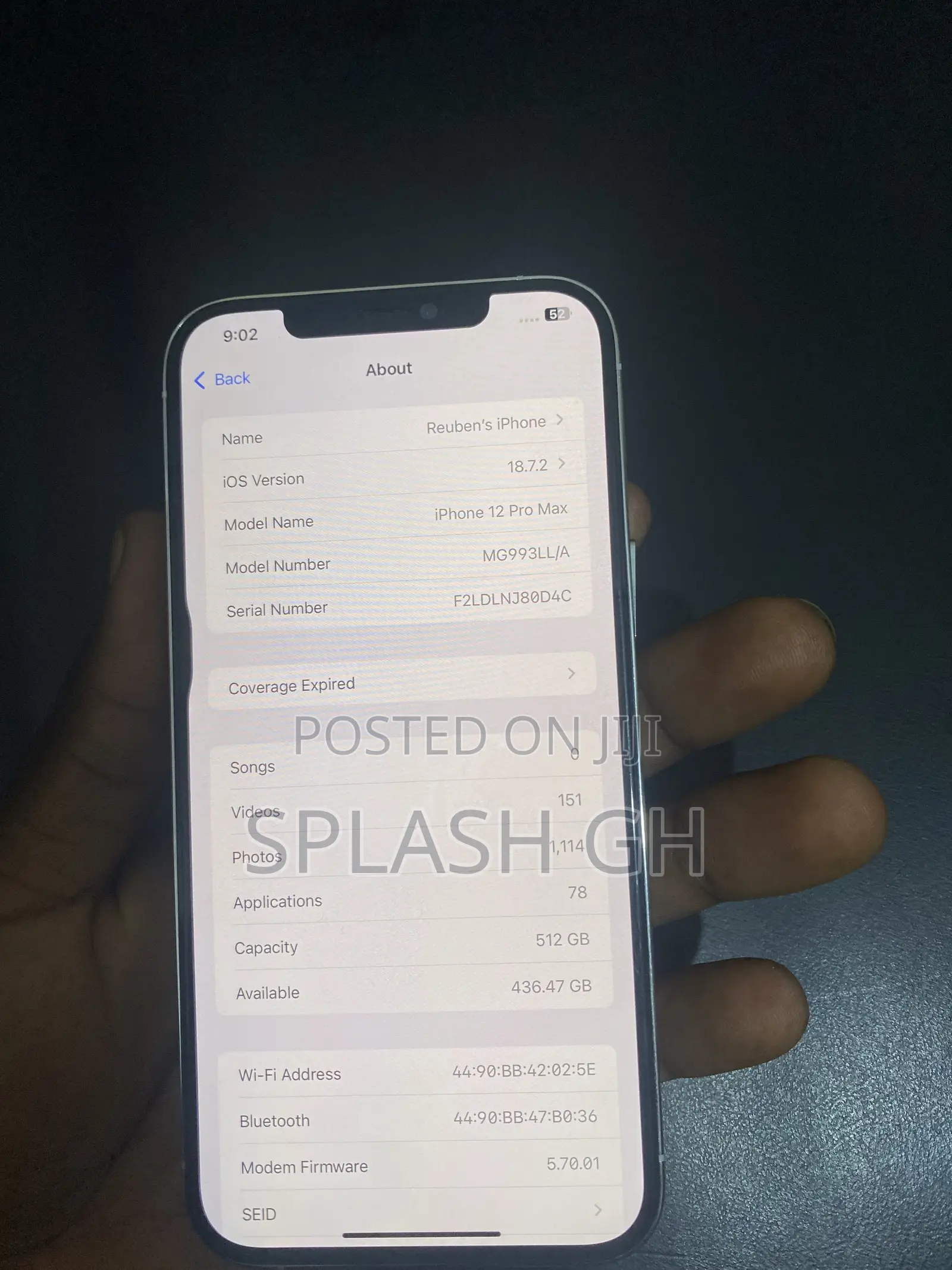 Apple iPhone 12 Pro Max 512 GB White