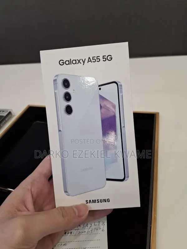 New Samsung Galaxy A55 256 GB Black
