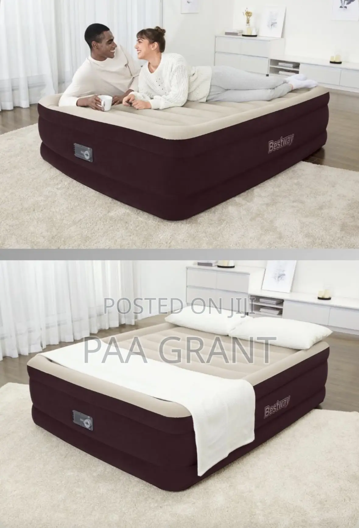 Thick Comfortable Double Size Automatic Air Mattress
