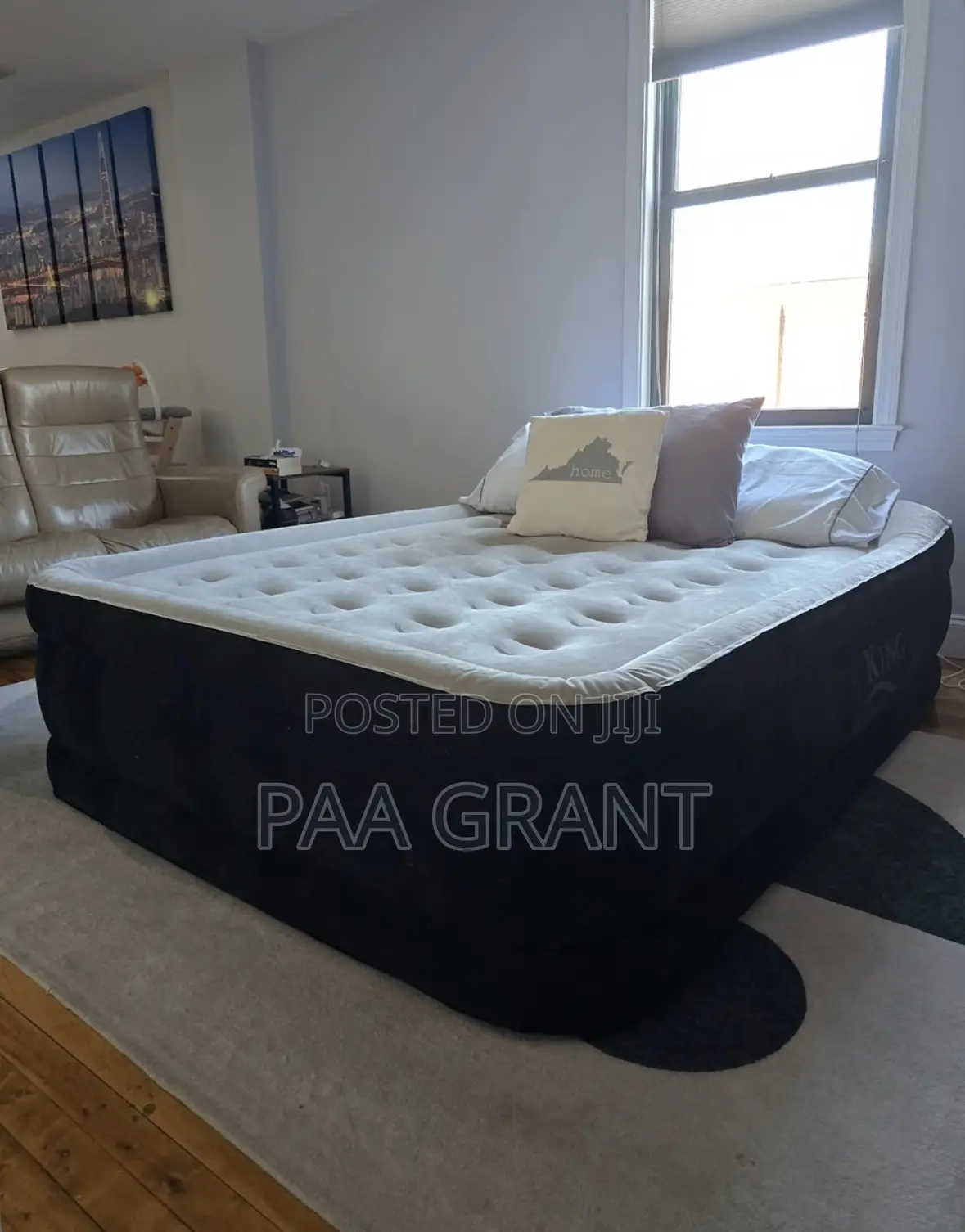 Hotel Comfort at Home(Automatic Inflatable Double Size Air Mattress
